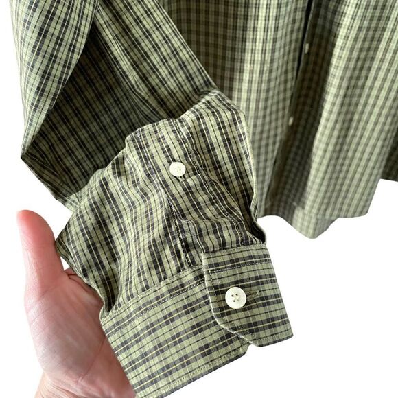 NOT FOR SALE Vintage Lacoste Plaid Button Up Shirt - Picture 5 of 7